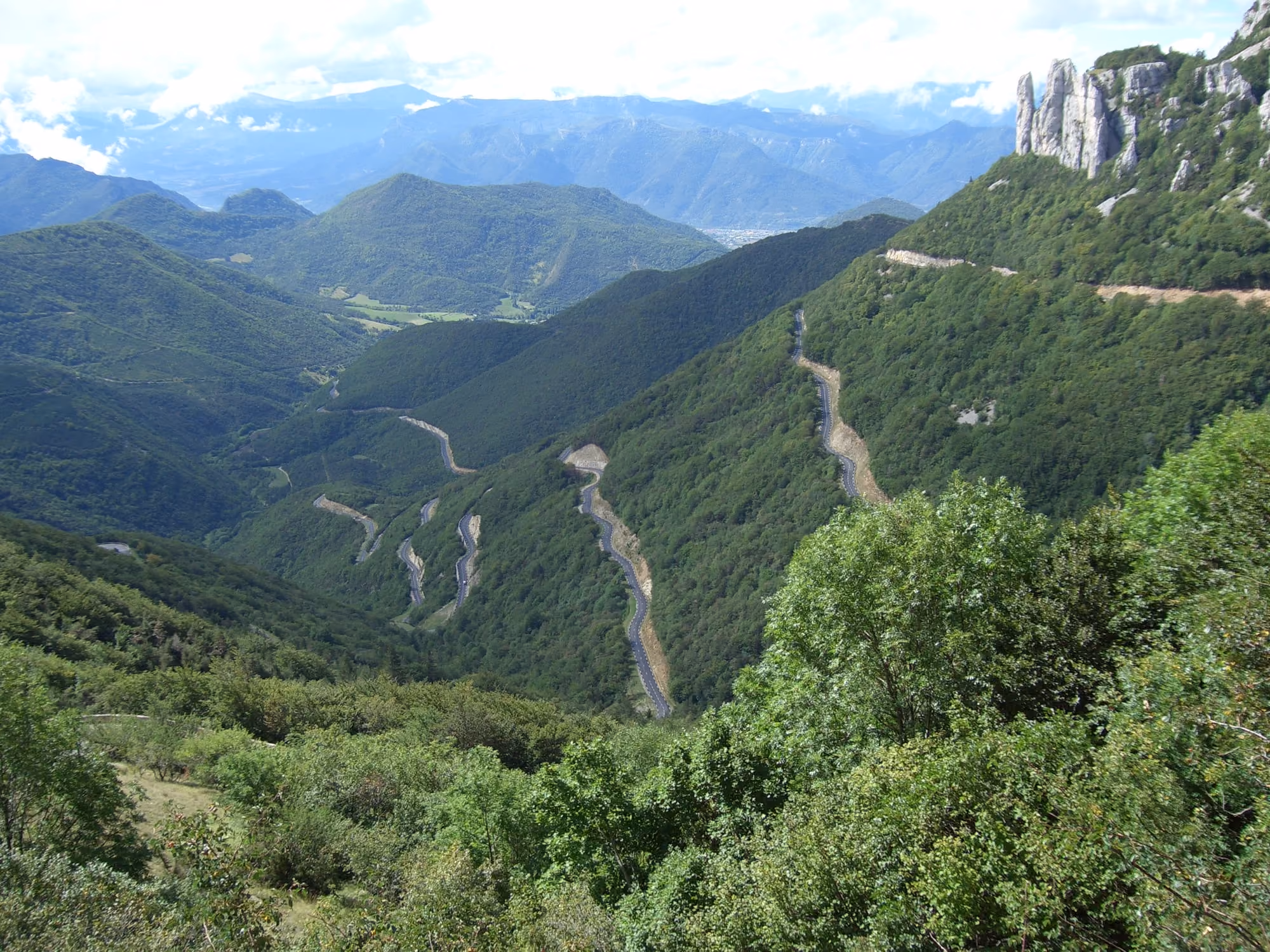 Col de Rousset, sortie sud du tunnel